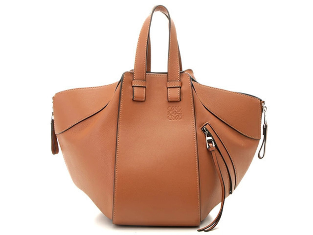 Loewe Hammock Bag Handbag Leather Brown